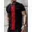 Men's Colorblock West Coast Pattern Short Sleeves Crew Neck T-shirt